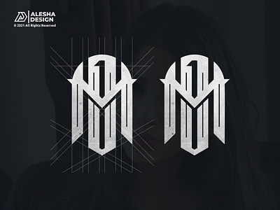 MO1 monogram Logo Design