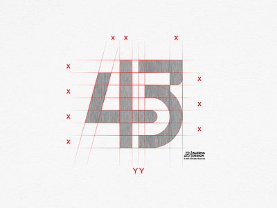 456 Logo Design! awesome branding business creative design font graphicsign icon initial initials inspirations letter letters logo logotype modern monogram symbol typography vector