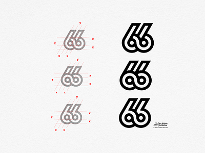 66 Logo Design