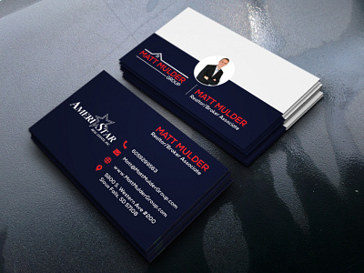 Real Estate Business Card Design