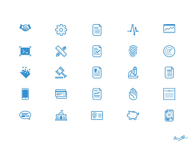 Icon Set account app configure dashboard design document finance icon icons iphone program server