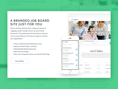 Homepage Segment card careers dashboard design homepage iphone jobs ui website