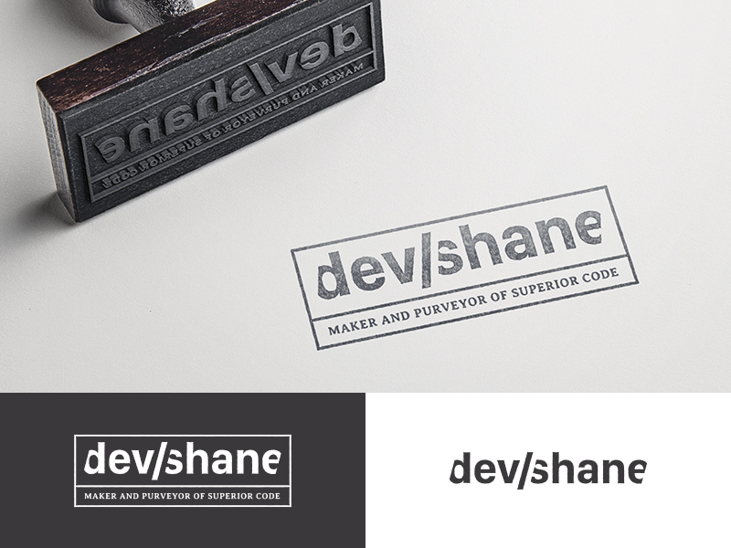 Devshane Logo By Aaron On Dribbble