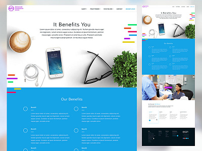 Benefits page about benefits career company design homepage iphone job mockup ui web website