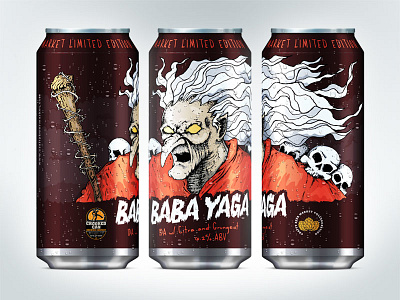 Baba Yaga Beer Can