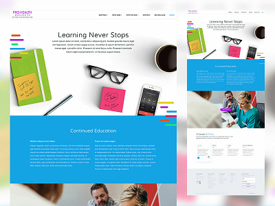 Education Page brand colors company design edu education web website