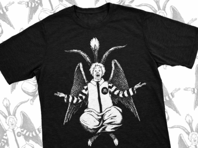 Ronald McBaphomet apparel apparel design design drawing illustration print shirt t shirt