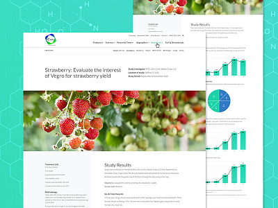 Bio Studies chart data design infographics layout page stats study ui web webite
