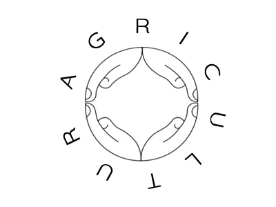 Agricultura agriculture design illustration logo vector