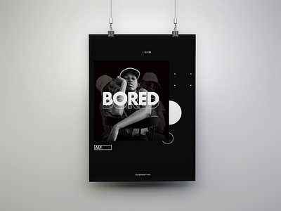 BORED- Quarantine Poster Concept 3d art adobe illustrator advertisement branding design illustration illustrator photoshop poster poster art poster design