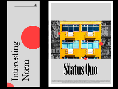 Status Quo- Poster Design branding design icon illustration illustrator octane octanerender poster poster design typography