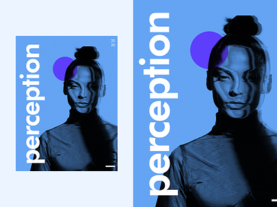 Perception- Poster 3d animation branding design graphic design illustration illustrator logo motion graphics poster poster design typography ui