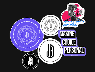 Sticker Design- Merchandise Design branding design illustration illustrator poster poster design sticker sticker design typography ui vector