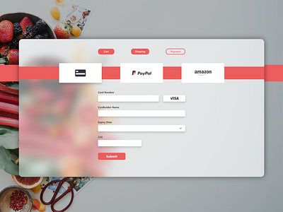 Minimalistic UI UX Web Checkout Page dailyui design flat graphic design minimal ui ux web website xd