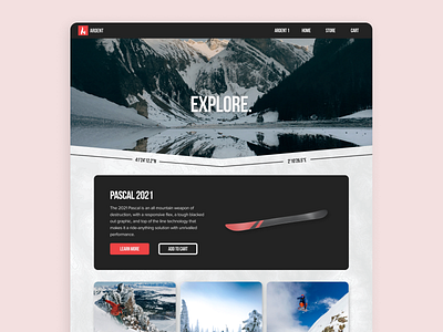 Ardent Landing Page UI Desktop Design