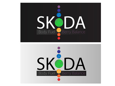 SKODA (Body Fuel Energy Drink) branding design energy logo productdesign vector