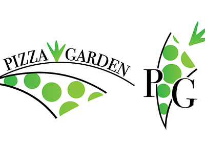 Pizza Garden (Vegan Pizza Brand) Mockup