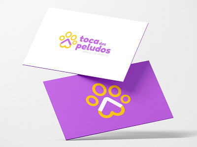 ONG Toca dos Peludos - Pet Logo