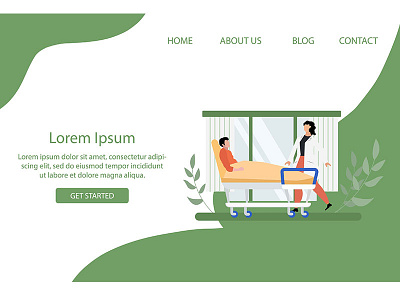 Landing Page Doctor and Patient