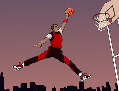 Michael Jordan with Simpson Style concept cute art illustration illustration design simpson simpsons stylesimpson yellow yellowsimpsons