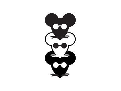 3 Blind Mice blind glasses icon mice