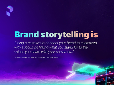 360Pixels: How to Tell Your Brand Story 3d animation branding graphic design logo motion graphics ui