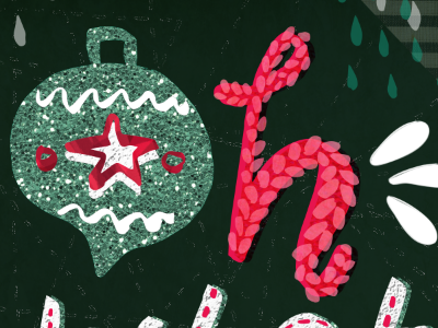 Oh what fun! design hand lettering holiday illustration lettering typography