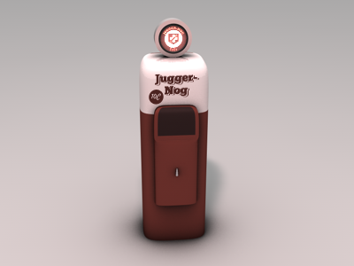 Juggernog Machine 3d machine soda