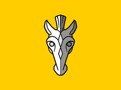 Logo horse illustrator logo vector
