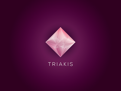 Triakis Logo branding logo purple triakis