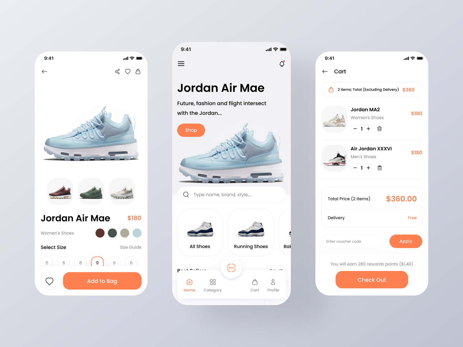 Shoes eCommerce by Ankush Syal on Dribbble