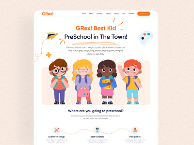 GRex - School Website UI