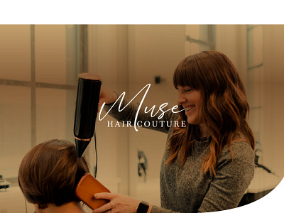 Muse Hair Couture brand identity branding branding design corporate corporate branding corporate design design illustration logo ui