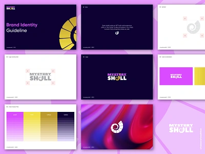 Mystery Shell brand identity branding branding design corporate corporate branding corporate design crypto logo nft ui design web3