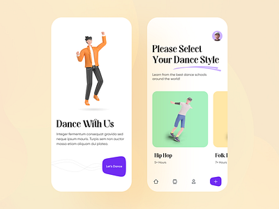 Online Dance Learning Mobile App