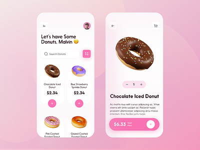 Donuts Mobile App