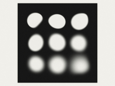 Increments blur dot grid