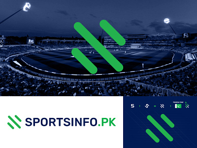Sport Info branding logo design pakistan s logo sports logo vector