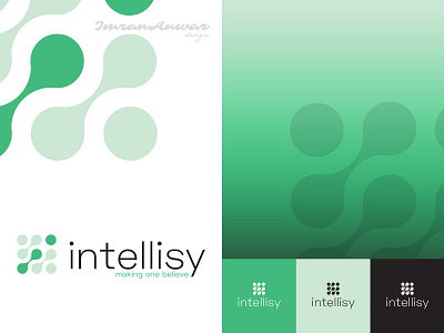 intellisy branding design illustrator logo design