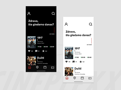 Cineplexx App Redesign cineplexx concept interface movie app movies redesign ui ui ux ui design uidesign user interface user interface design userinterface