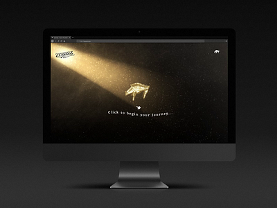Cervoiz - UI 3d animation blender blender3d brand branding branding design gold homepage homepage design homepagedesign logo ui ui ux ui design uidesign uiux uxui