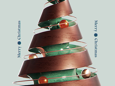 🎄 Christmas tree loop 3d 3d animation 3d art animation blender3d christmas christmas tree loop loop animation merry xmas satisfying tree