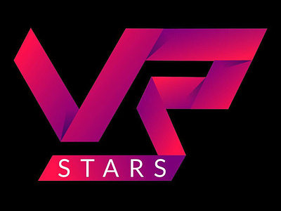 VR Stars Logo Design branding design icon illustration logo stars typography vector vr web
