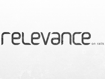 relevance dirt grunge letter logo relevance typographic typography