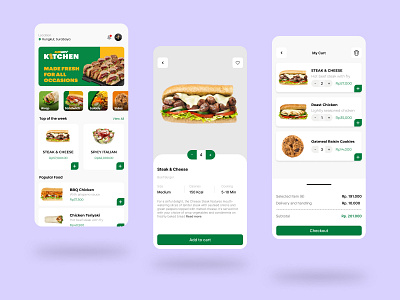 Food Order App - Subway