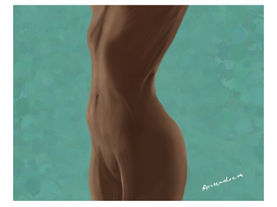 Digital Painting adobe photoshop digital painting drawing tablet huion illustration naked photoshopcc women body