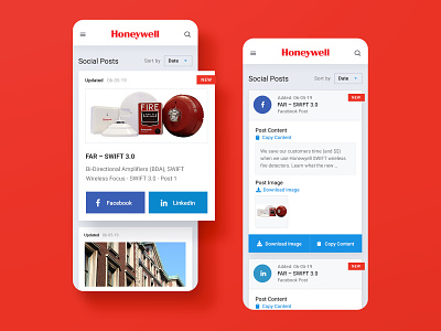 Honeywell Website Mobile alarm ecommerce emergency fire firefighter flame honeywell minneapolis minnesota mn mobile product protection safety shop store ui web design website