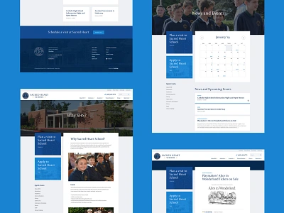Catholic School Website academic article blog calendar college education elementary kindergarten minneapolis minnesota mn news preschool private religion school student ui university web web design website