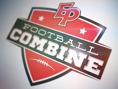 Football Combine camp combine football logo sports training
