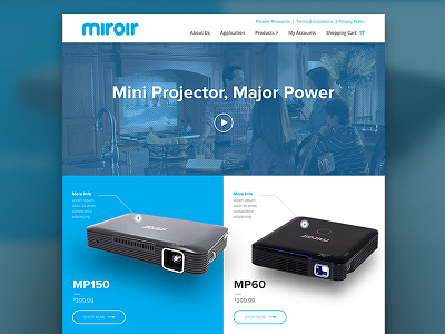 Mini Projector Website